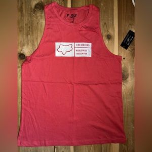 Fox Racing Women’s Tracker Tank Top NWT Rio Red Size Medium